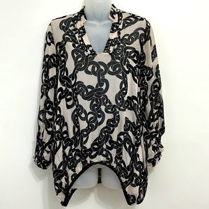 Diane Von Furstenberg silk blouse